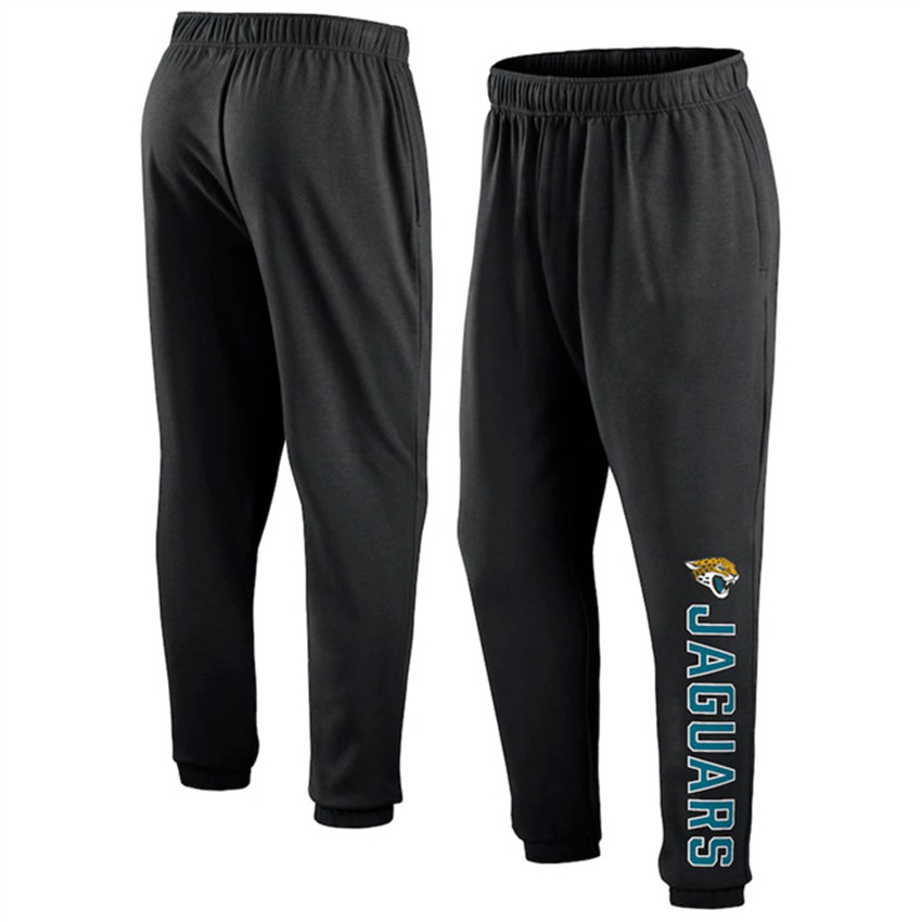 Men's Black Jacksonville Jaguars Chop Block Fleece Sweatpants